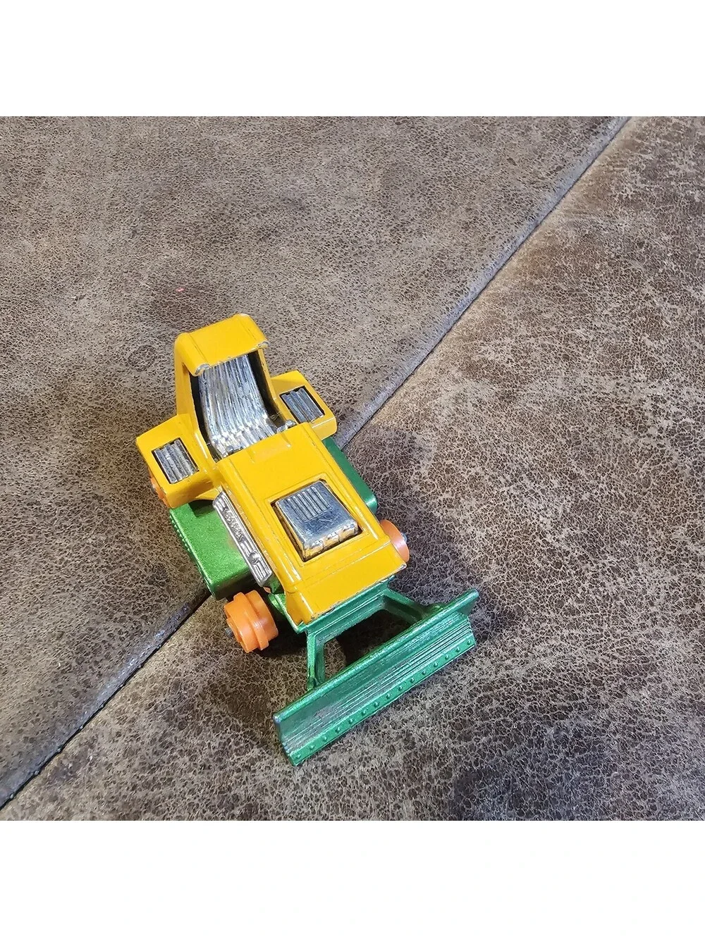 Vintage Matchbox Lesney Superfast 1-75 Series #12 Big Bull Bulldozer - XLNT